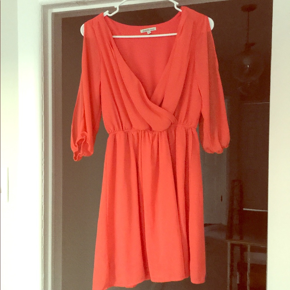Charlotte Russe pink dress